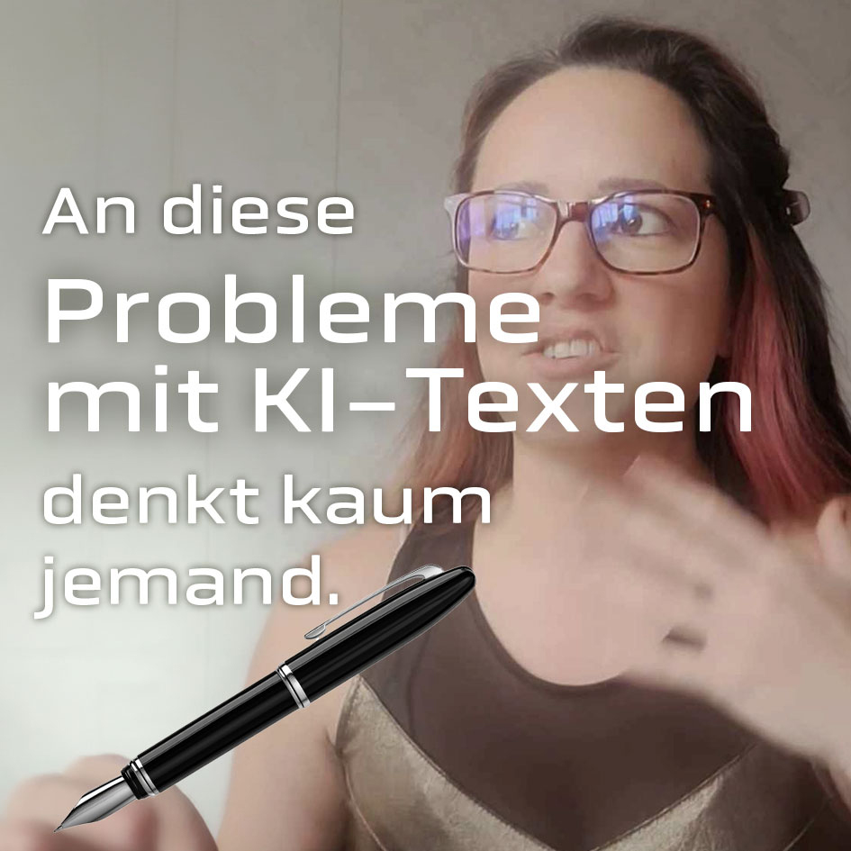 Diese Probleme können bei Texten mit KI auftauchen